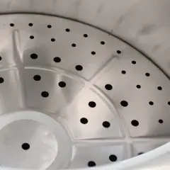 Sunnydaze Outdoor Wood-Burning Stainless Steel Smokeless Fire Pit for the Backyard - Black - 21.5"