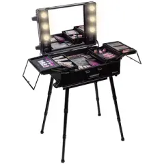 SHANY Studio ToGo Wheeled Lighted Trolley Makeup Case