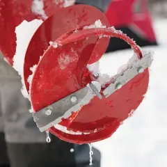 ESK-28340 Eskimo Durable 8 Inch Stainless Steel Power Threaded Blades and Blade Replacement Kit with Bolts and Screws And Protectors For Ice Fishing