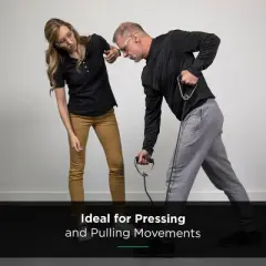 THERABAND Resistance Tubing, 25 FT, Black, Special Heavy Thickness, 7.3 LBS Resistance, Level 6