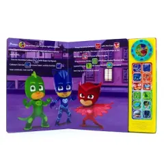 PJ Masks - It's Time To Be A Hero Custom Frame Sound Board Book - by Phoenix (Hardcover)