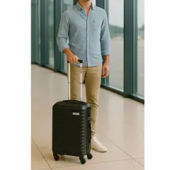 Dejuno Craft Hardside 20-Inch Carry-On Lightweight Spinner Luggage