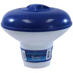 Hydrotools 8720 7 Inch Swimming Pool Spa Large Capacity Floating Dispenser for 1 or 3 Inch Chlorine Tablets