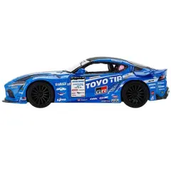 Toyota GR Supra HKS RHD #77 "Fat Five Racing" D1 Grand Prix 2020 Japan Exclusive 1/64 Diecast Model Car by True Scale Miniatures