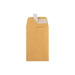 LUX #4 Coin Envelopes (3 x 4 1/2) - Gold Metallic 500/Pack 80lb. Gold Metallic (4CO-07-500)