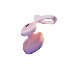 Dame Fin Finger Vibrator - Quartz