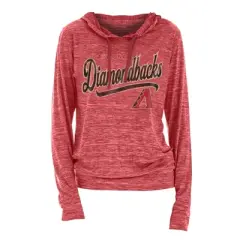 MLB Arizona Diamondbacks Women's Spacedye Lightweight Hoodie