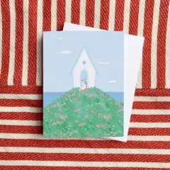 Wedding Greeting Card Pack Sets (3 ct) Chapel Couple by Ramus & Co