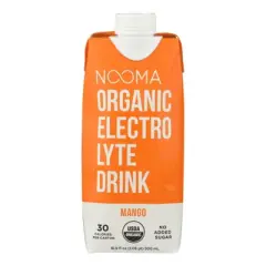 Nooma Organic Mango Electrolyte Drink - Case of 12/16.9 oz