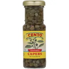 Cento Nonpareil Capers - Case of 12 - 3 fl oz