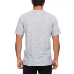 Minus33 Merino Wool Micro Weight - Men's Wool V-Neck T-Shirt Woolverino Ash Gray S