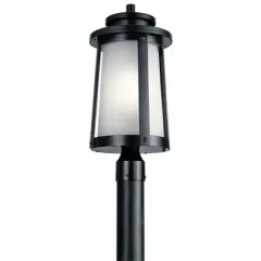 Harbor Bay 1 Light Post Light Black