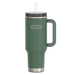 Thermos&reg; 40-Oz. Stainless Steel Cup-Holder Mug with Straw