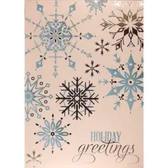 Holiday Greetings, Snowflakes, Boxed Christmas Cards By Masterpiece Studios (865200)