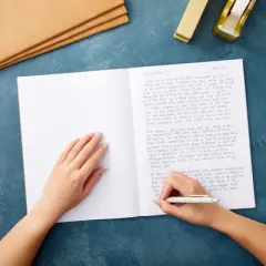 Paper Junkie 6 Pack Large Bulk Sketchbook Journals, Blank Books Notebooks for Kids, Students, Office Supplies (8.5x11 In)