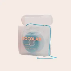 Cocolab Cocofloss Refillable Woven Expanding Dental Floss - Wild Strawberry - 33yd