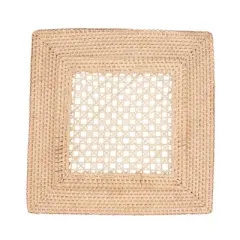 Saro Lifestyle Handcrafted Rustic Charger Plate (Set of 4)