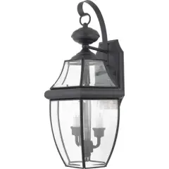 Quoizel Lighting Newbury 2 - Light Sconce in  Mystic Black