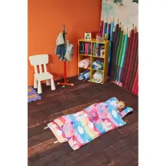 Everyday Kids Unicorn Nap Mat with Removable Pillow &ndash; Soft, Roll-Up Sleeping Bag for Kids Ages 3&ndash;6 &ndash; Great for Preschool, Daycare & Travel