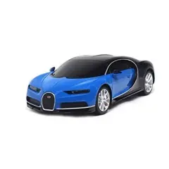 Link Ready! Set! Go! 1/24 Scale Bugatti Chiron Remote Control Model Car -  Blue