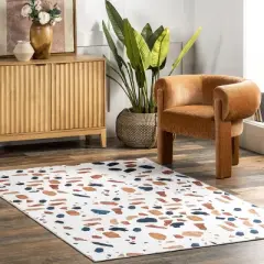 nuLOOM JoJo Kids Pebbles Machine Washable Area Rug