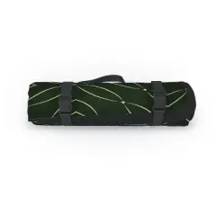 Marta Barragan Camarasa Vintage emerald pattern Picnic Blanket - Deny Designs