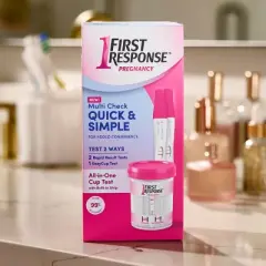 First Response Simple Check Easy Cup - 3ct