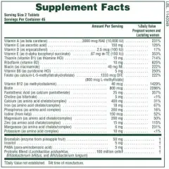 Source of Life Prenatal by Nature's Plus  -  90 Tablet