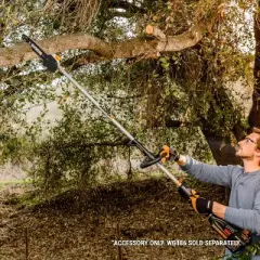 Worx WA0222 40V Nitro Driveshare Pole Saw Attachment