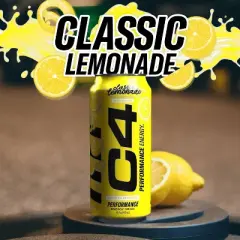 C4 Smart Energy Performance Classic Lemonade Energy Drink - 16 fl oz Can
