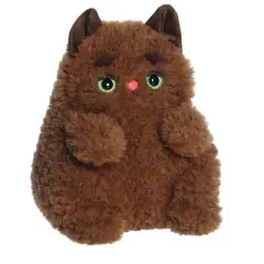 Aurora Small Beans Mewmews Playful Stuffed Animal Brown 8"