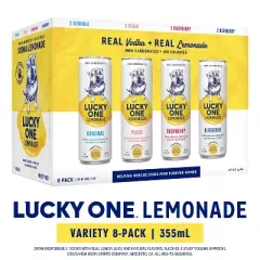 Lucky One Variety RTD Pack - 8pk/355ml Cans