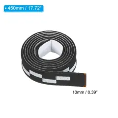 Unique Bargains Tensile Wear-Resistant Moisture-Proof Table Tennis Side Tape 6 Pcs