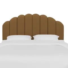 Full Emma Shell Upholstered Headboard - Skyline Furniture