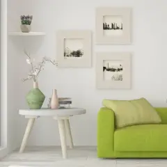 18" x 18" Floating Corner Shelf Wall Mounted - InPlace