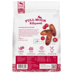 Full Moon Artisanal Turkey Cranberry Sausage Flavor Recipe Chewy Dog Treats - 12oz