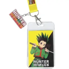 Hunter X Hunter Merch ID Badge Holder Keychain Lanyard w/ Acrylic Charm