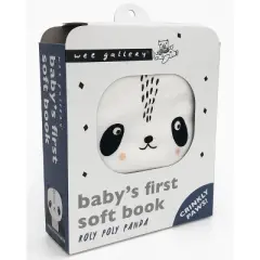 Roly Poly Panda (2020 Edition) - (Wee Gallery Cloth Books) by  Surya Sajnani (Bath Book)