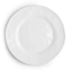 Q Home | Nautical White 11" Melamine Dinner Plate, Set of 4