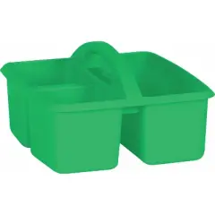 Teacher Created Resources&reg; Green Plastic Storage Caddy, Pack of 6