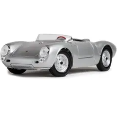 Porsche 550 A Spyder Silver 1/18 Diecast Model Car by Maisto