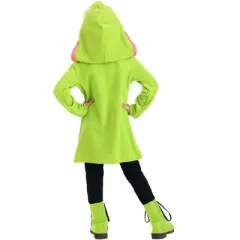HalloweenCostumes.com Ghostbusters Slimer Toddler Hoodie Costume for Girls.
