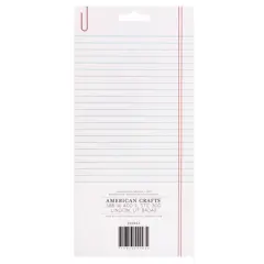 American Crafts Paper Clips 6/Pkg-Giant Black and White