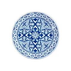 Q Home | Talavera 8" Melamine Salad Plate, Set of 4