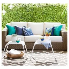 Round Decorative Paulownia Wood Bowl (19")