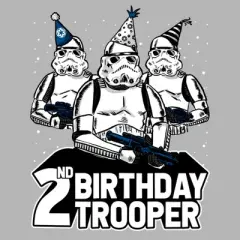 Toddler's Star Wars 2nd Birthday Trooper T-Shirt