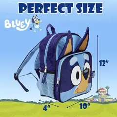 BLUEY Backpack for Girls & Boys for Kindergarten & Elementary School