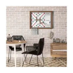 Scrabble - Deluxe Vintage 2-in-1 Wall Edition Board Game