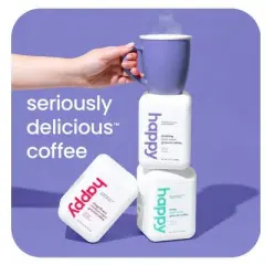 Happy Dark Roast Ground Coffee - 12oz