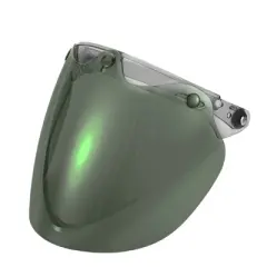 Unique Bargains Universal Motorcycle Anti-UV Helmet Wind Shield Replacement 1 Pcs